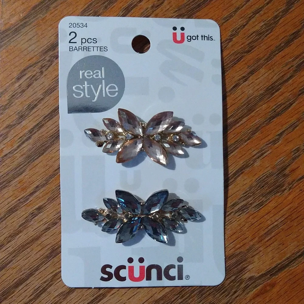 Scunci Barrettes - New